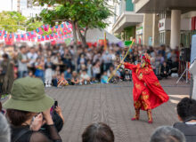 龍林天・変面ショー